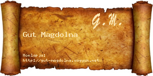 Gut Magdolna névjegykártya